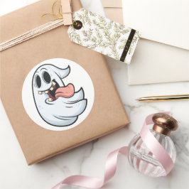 Halloween-Designs Runder Aufkleber