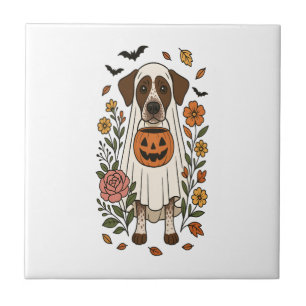 Halloween Deutsch Kurzhaar Fliese