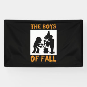 Halloween, die Jungen des Herbstes Banner