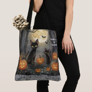 Halloween, die Katze der Hexe und ihre Boo-Freunde