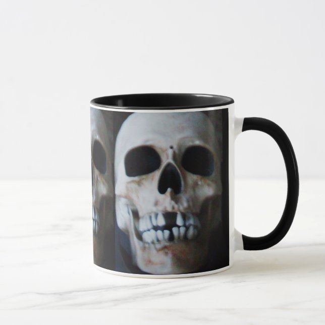 HALLOWEEN, DIE SCHÄDEL-Tasse Tasse (Rechts)