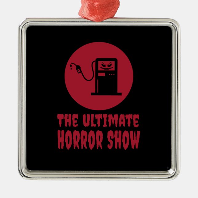 Halloween - Die ultimative Horror-Show auf der Tan Ornament Aus Metall (Vorne)