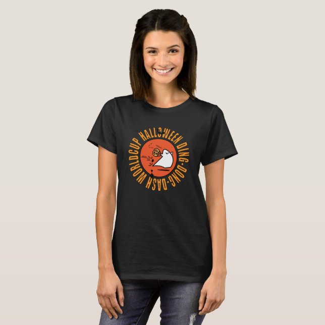 Halloween Ding-Dong-Dash-WORLDCUP-Emblem T-Shirt (Vorne ganz)