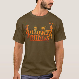 Halloween-Dinge Funny Pumpkin Face Halloween-Koste T-Shirt