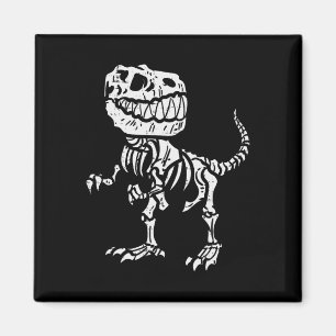 Halloween Dino Skeleton Trex Boys Kinder Kleinkind Magnet