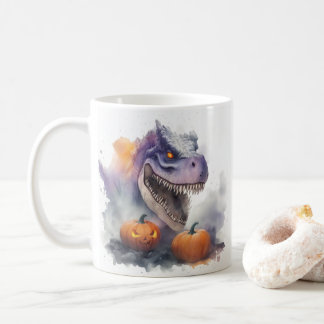 Halloween Dinosaur Pumpkins Kaffeetasse