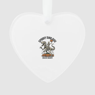 Halloween-Dinosaur-Skelett Vintage-Trick-Ride_1 Ornament