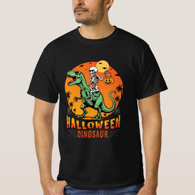 Halloween Dinosaur-T - Shirt (Vorderseite)