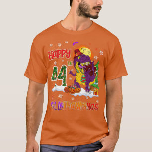 Halloween-Dinosaur-Weihnachten-Geburtstag 44. Hall T-Shirt