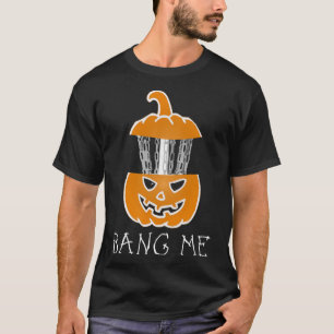 Halloween Disc Golf Kürbis Frisbee Golf Ng Me Ske T-Shirt