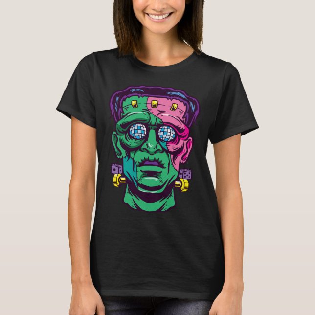 Halloween Disco Zombie T-Shirt (Vorderseite)