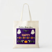 Halloween Dog Tote Bag - Personalisieren