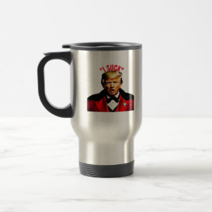 Halloween Donald Funny Anti-Politisch Reisebecher