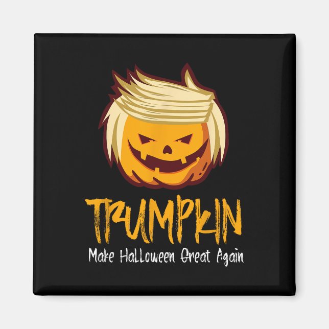 Halloween Donald Trump Kostümgeschenk-Idee Magnet (Vorne)