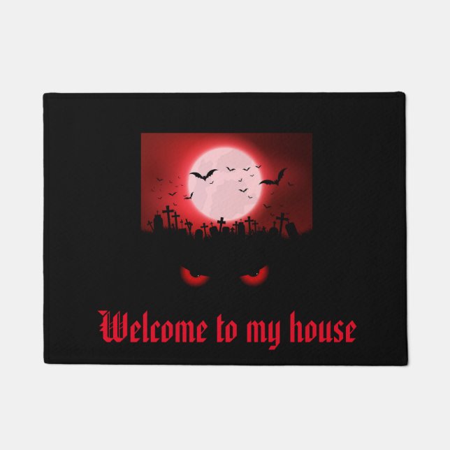 Halloween Door Mat Fußmatte (Vorderseite)