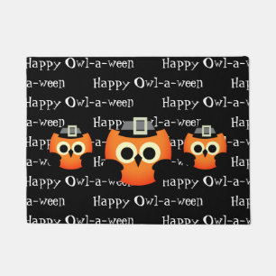 Halloween Door Mat-Owl Fußmatte