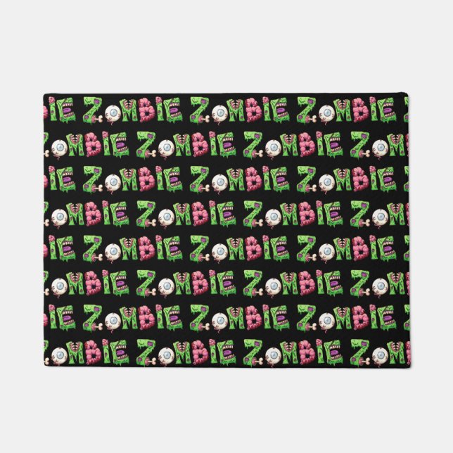 Halloween Door Mat-Zombie Fußmatte (Vorderseite)