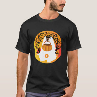 Halloween Dot Pumpkin Kostüm Boo Funny Spooky T-Shirt