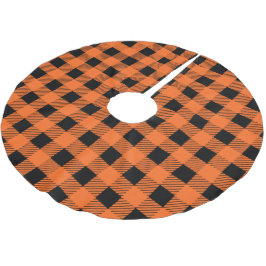 Halloween Dots Polster Tree Skirt Polyester Weihnachtsbaumdecke
