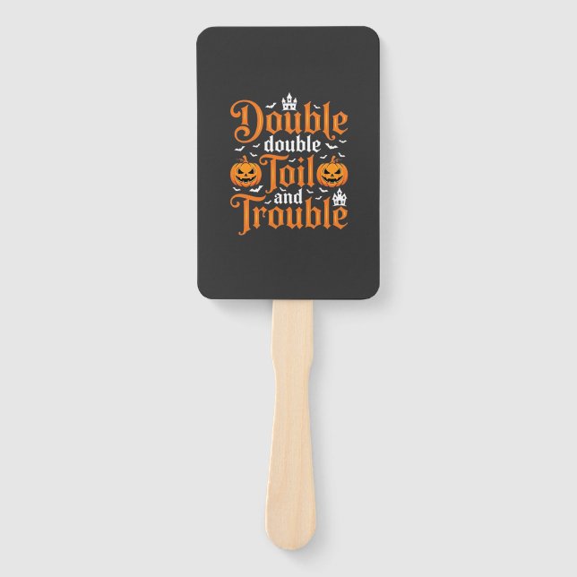 Halloween Double Double Toil and Trouble_1 Fächer (Vorderseite)
