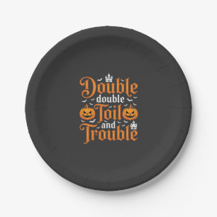 Halloween Double Double Toil and Trouble_1 Pappteller