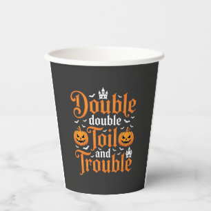 Halloween Double Double Toil und Ärger_1 Pappbecher