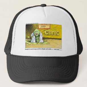Halloween : Dr. Leech hat keine Klienten Funny Gif Truckerkappe