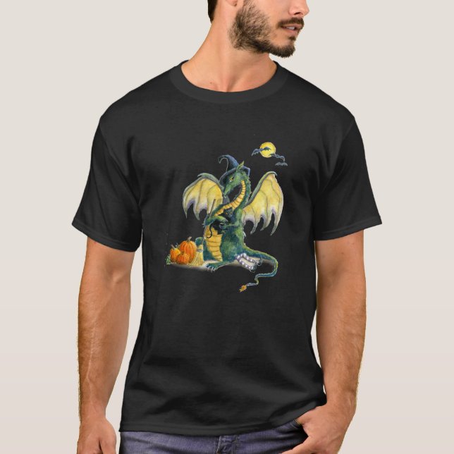 Halloween-Drache-T - Shirt (Vorderseite)