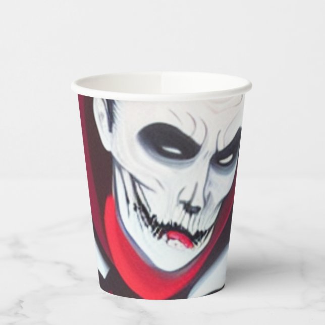 Halloween Dracula Pappbecher (Links)