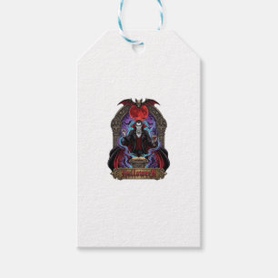 Halloween Dracula Roter Mond Fledermäuse Schädel_1 Geschenkanhänger