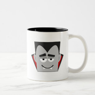 Halloween Dracula T - Shirt und Geschenke Zweifarbige Tasse
