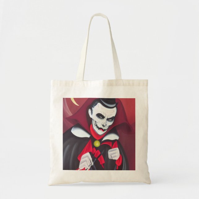 Halloween Dracula Tragetasche (Vorne)