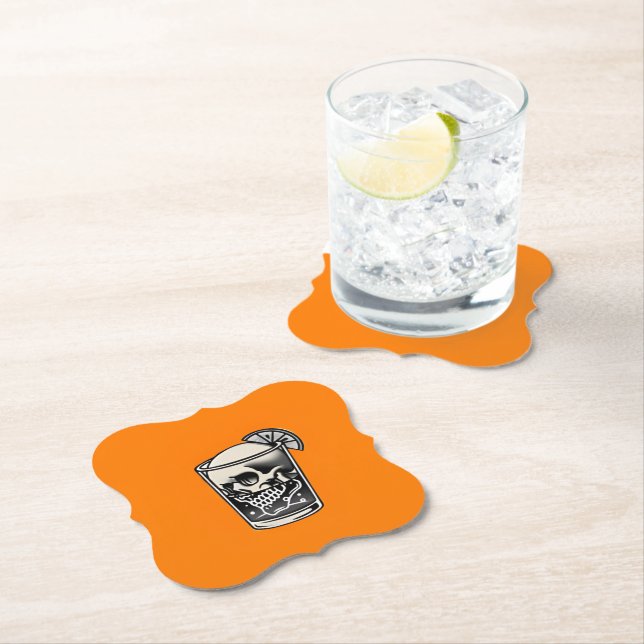 halloween drink coaster  untersetzer (Vor Ort)
