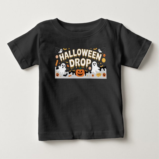 Halloween Drop Baby T-shirt (Vorderseite)