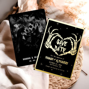 Halloween-Dunkle-Mood-Gothic-Hochzeit-Save-The-Dat Folieneinladung