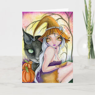 Halloween-Duo - leere Karte