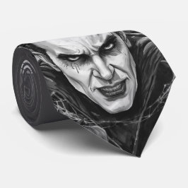 Halloween, durstiger Vampir Durstig, Kürbisfeld Krawatte