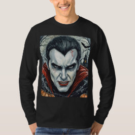 Halloween, Durstiger Vampir, Kürbisfeld T-Shirt