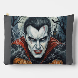 Halloween, Durstiger Vampir, Kürbisfeld Zubehörtasche