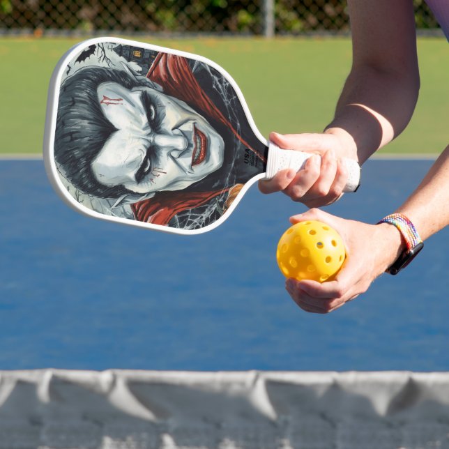 Halloween, durstiger Vampir  Pickleball Schläger (InSitu)