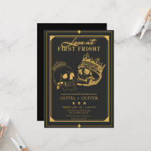 Halloween-Dusche Einladung