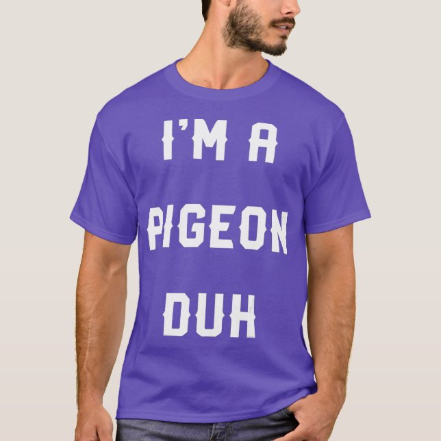 Halloween Easy Pigeon Costume Shirts Im Taube (Vorderseite)