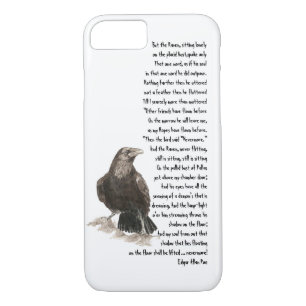Halloween Edgar Allen Poe Raven Geem Case-Mate iPhone Hülle