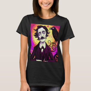 Halloween, Edgar Allen Poe, Raven, Nevermore T-Sh T-Shirt