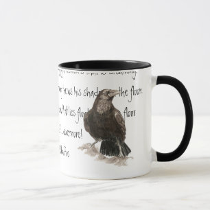 Halloween, Edgar Allen Poe, Raven, Nevermore Tasse