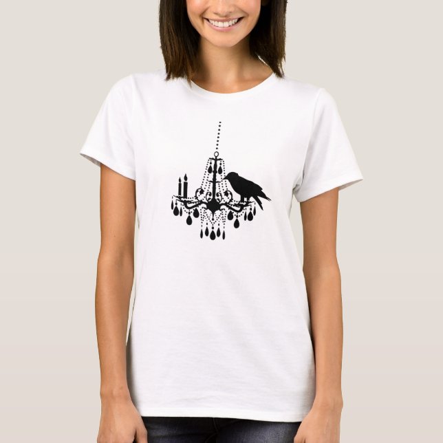 Halloween Edgy Chandelier T - Shirt (Vorderseite)