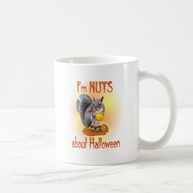 Halloween-Eichhörnchen Tasse (Rechts)
