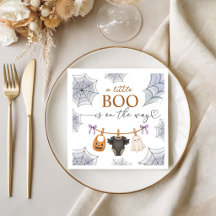 Halloween Ein Kleiner Boo Baby Shower Servietten