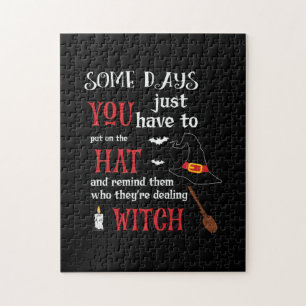 Halloween einige Tage, die du Geburtstag haben mus Puzzle