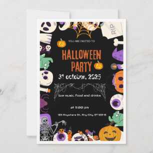 Halloween Einladung
